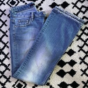 Buffalo David Bitton Light Blue Straight Leg Jeans